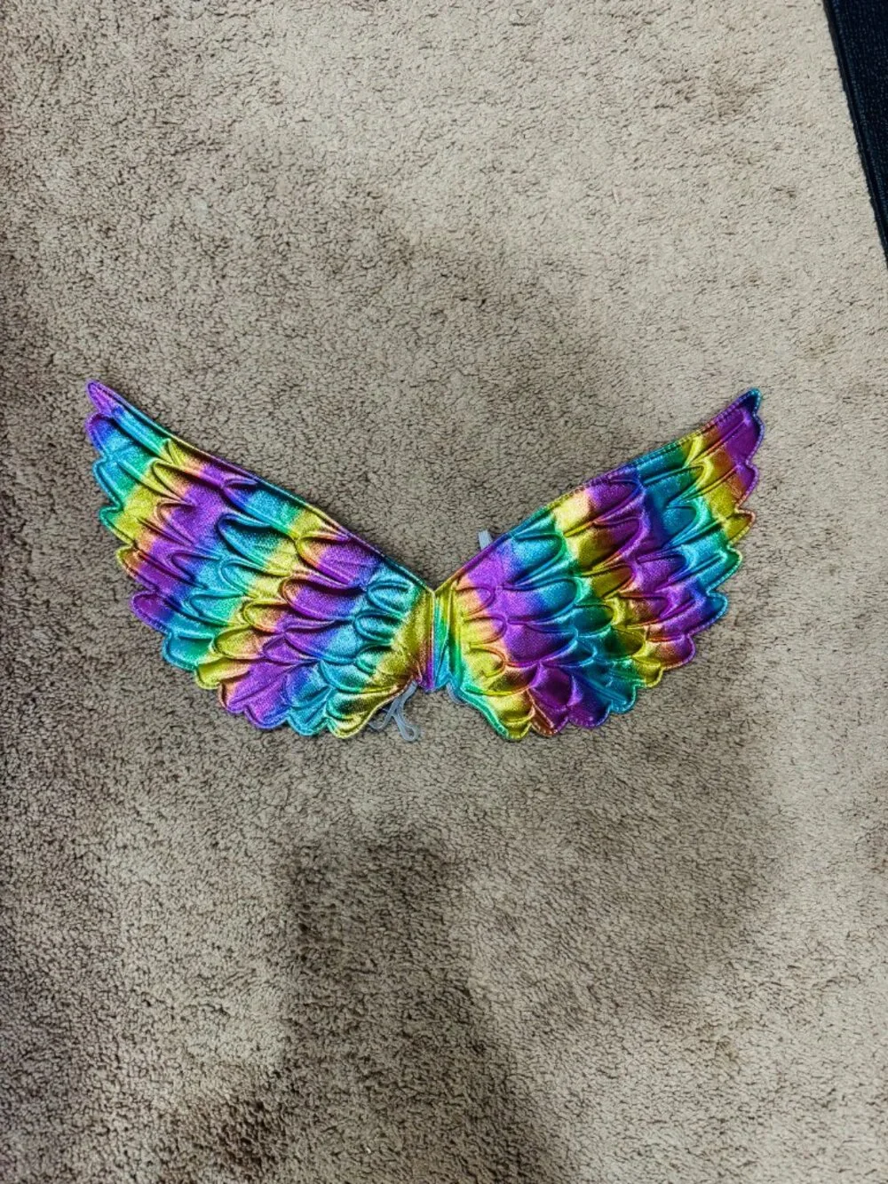 🤍 White Light-Up Unicorn Halloween Costume w/ Wings + Headband | Size: 3T – 4